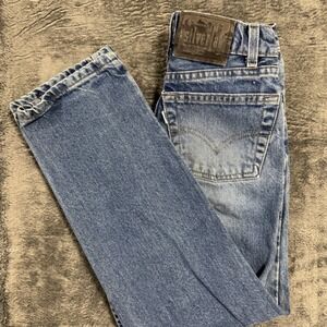 Vintage Levis SilverTab Loose Fit Jeans Blue Denim Made in USA Size 11 Regular